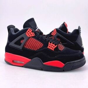 AIR JORDAN 4 RETRO "RED THUNDER" 2022 Men's Size 14